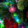 500 LED Compact Twinkle Lights – Multi/Green